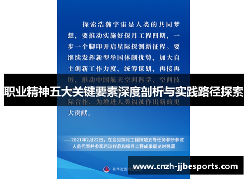 职业精神五大关键要素深度剖析与实践路径探索